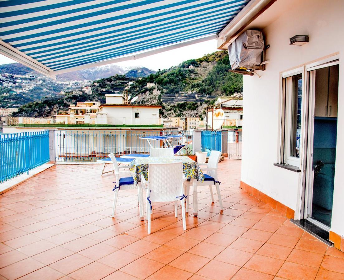 A Terrace On The Sea Apartamento Maiori Exterior foto